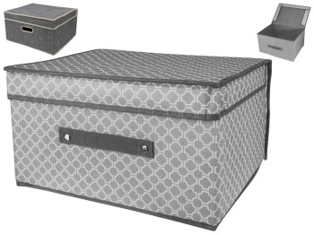 Ящик ПВХ для зберігання речей Besser Grey 35х30х20см