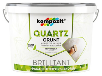 Грунтовка адгезійна Kompozit Quartz-Grunt (Квартц-Грунт) 14кг