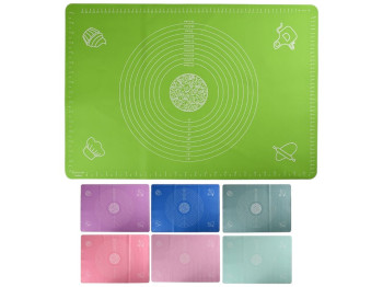 Коврик раскаточный силиконовый 64x45см