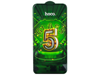 Захисне скло Hoco G12 5D for Apple Iphone 13/13 Pro/14 25 шт Колір Чорний
