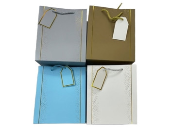 Пакет подарочный бумажный M Fashion, 32x26x12см