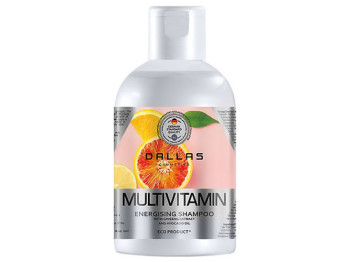 Шампунь Dalas Multivitamin із компл. мультивіт., екстрактом женьшеню та олією авокадо 1л