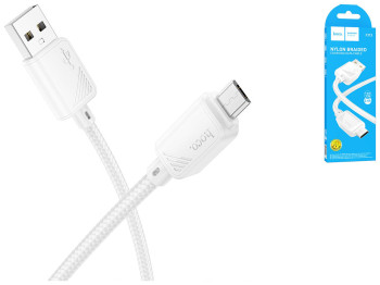 Кабель USB Hoco X113 Micro 2.4A Цвет Белый