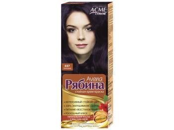 Крем-фарба Acme-color "Горобина Avena" Баклажан тон 037