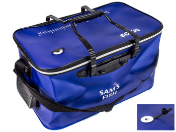 Сумка ЕВА з кишенею Sams Fish 50х31х28см (кольори асорті)