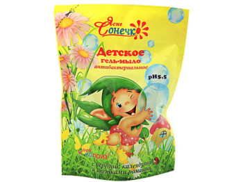 Гель-мыло детское Ясне сонечко - Антибактериальное 450мл