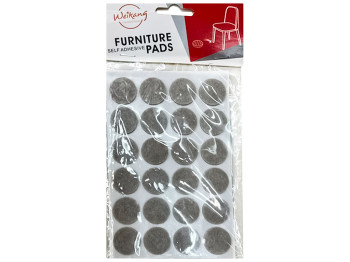 Наклейки на ножки стула/стола круглые, 24шт, 2,2см