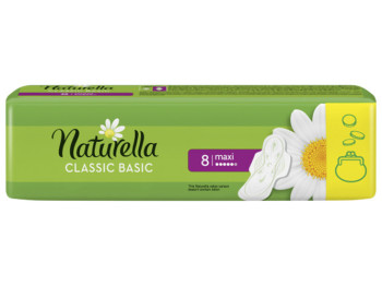Прокладки Naturella Classic "Basic Maxi" (без инд. уп.) 8шт 5капель