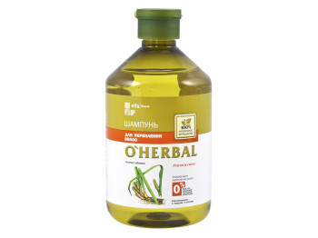 Органический шампунь O’Herbal "Укрепление волос" 500мл