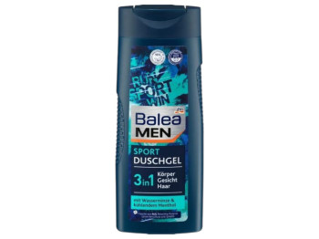 Гель Balea Men 3в1 Sport для душа, волос и лица, 300 мл