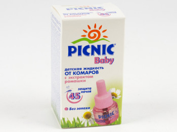 Жидкость для фумигатора "Picnic Baby" детская без запаха до 45 ночей 30мл