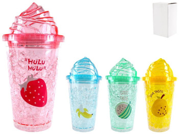 Стакан поликарбонатный, 500мл, 4 цвета