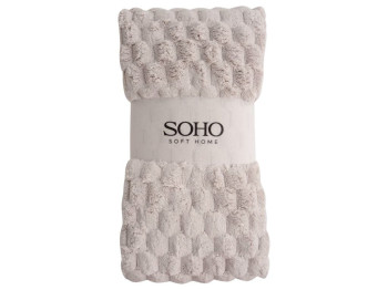 Рушник Soho 70×140 см, мікрофібра 300 г/м², колекція Sote, сірий колір