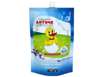 Жидкое мыло Детское, гипоаллергенное с экстрактом ромашки, 700мл