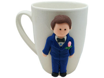 Чашка Limited Edition Dream Groom, порцеляна, 340мл, колір білий