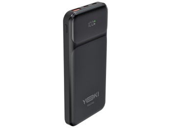Повербанк Yoki MaxCap, 10000мАч, Type-C, USB-A, PD, QC, 22,5Вт