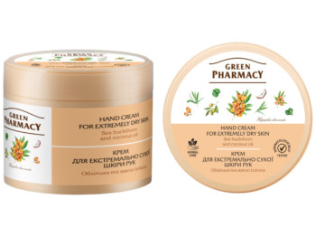 Крем для рук "Зеленая аптека" для экстремально-сухой кожи рук с маслом облепихи 300мл