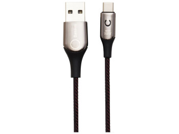 Кабель USB Baseus CATCD 3A Type-C 1m Цвет Чёрный, 01