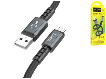 Кабель USB Hoco X85 Micro, Чёрный