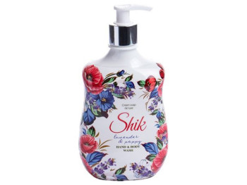 Крем-мыло жидкое Shik Lavender&Poppy с дозатором 500мл