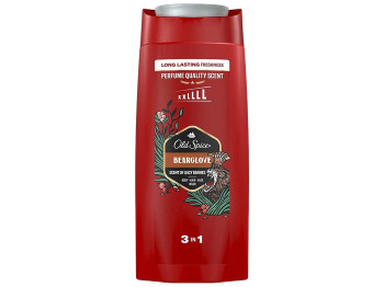 Гель для душа и шампунь 3 в 1 Old Spice Bearglove, 675 мл