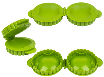 Форма пластиковая для лепки и вырезания теста Яблоко 15,5х12,5х5см