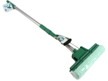 Швабра "MOP" с двойным металлическим отжимом зеленая