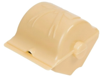 Бумагодержатель R plastic Бантик, бежевый, 07001