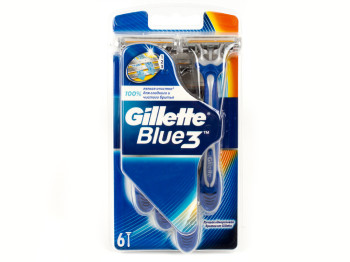 Бритви одноразові Gillette Blue3 6шт