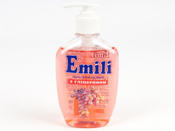 Мыло жидкое "Emili" "Виноград" с глицерином 265гр дозатор