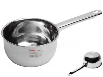 Ківш із нержавіючої сталі Kamille, без кришки, 1,8л, 18см