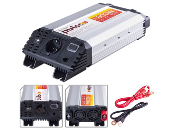 Преобразователь напряжения PULSO IMU-1520 1500W (12V–220V, с USB)