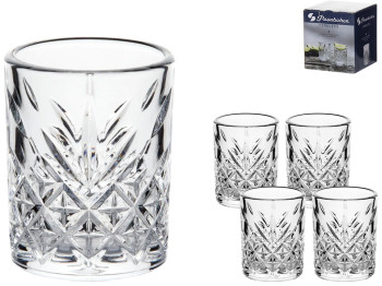 Набор стопок Pasabahce Timeless, стекло, 62 мл, цвет прозрачный (цена за 4 шт)