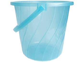 Відро Хмаринка, поліпропілен харчовий, 6л, 23×21см, колір блакитний