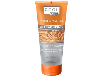 Гель після гоління Cool Men Ultraenergy, зволожуючий та тонізуючий, 200мл