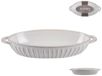 Форма овальная Limited Edition Allegra Biege, 34х16,5х6см, 6900070191858