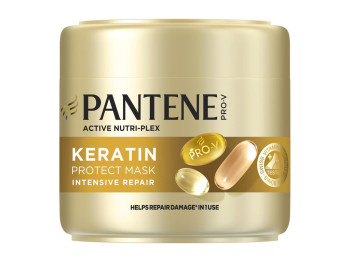 Маска для волосся Pantene Pro-V Keratin Protect, з кератином, відновлення та живлення волосся, 300мл