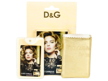 Духи-планшет в чохлі (ліц.) жіночі Dolce & Gabbana "The One" 20мл