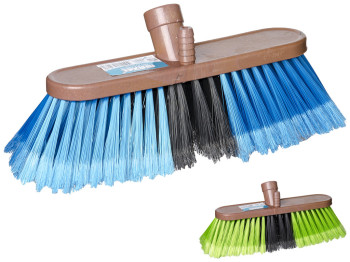 Щетка автомобильная средняя №15 без ручки Maxel 23х5,3см, ворс 7см, с переходниками под шланг