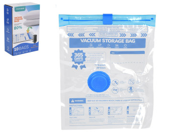 Пакеты вакуумные для одежды, полиэтилен, пластик, 50×35/45×35/36×32/35×25/28×22см (цена за 10шт)