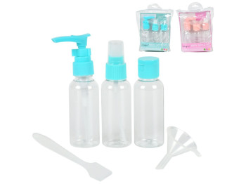 Набор дорожный для косметики, 50мл (цена за набор 5 предмтов)