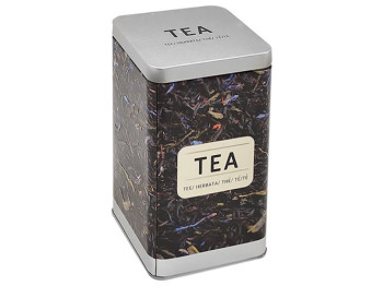 Банка металл для хранения, 10x10x17,5см