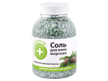 Сіль для ванн "Домашній доктор" з екстрактом ялиці 1000г