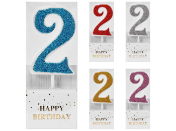 Свічки-цифри для торта 2