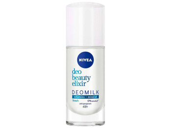 Дезодорант-антиперспірант кульковий Nivea Deo "Fresh" б'юті еліксир, 48 годин 40мл