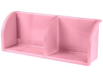 Полиця R plastic універсальна, 25x20x13,5см, пудра, 15008