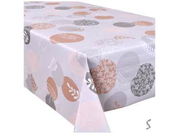 Клейонка Europe, на тканинній основі, ПВХ, 1,40×20м, дизайн Nordic Circles (ціна за рулон)