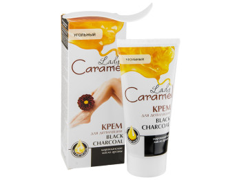 Крем для депиляции Lady Сaramel "Black Charcoal" 200мл