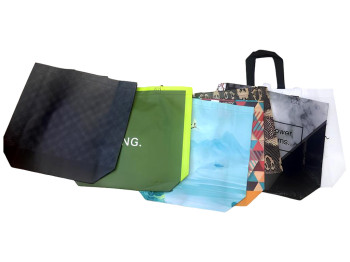 Сумка - шоппер принт - ассорти, 36х26х10см (цена за 1шт)