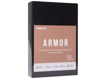 Гидро-гель Плёнка Recci HD 3A Antibacterial RS-011 50 шт Глянец Цвет Прозрачный